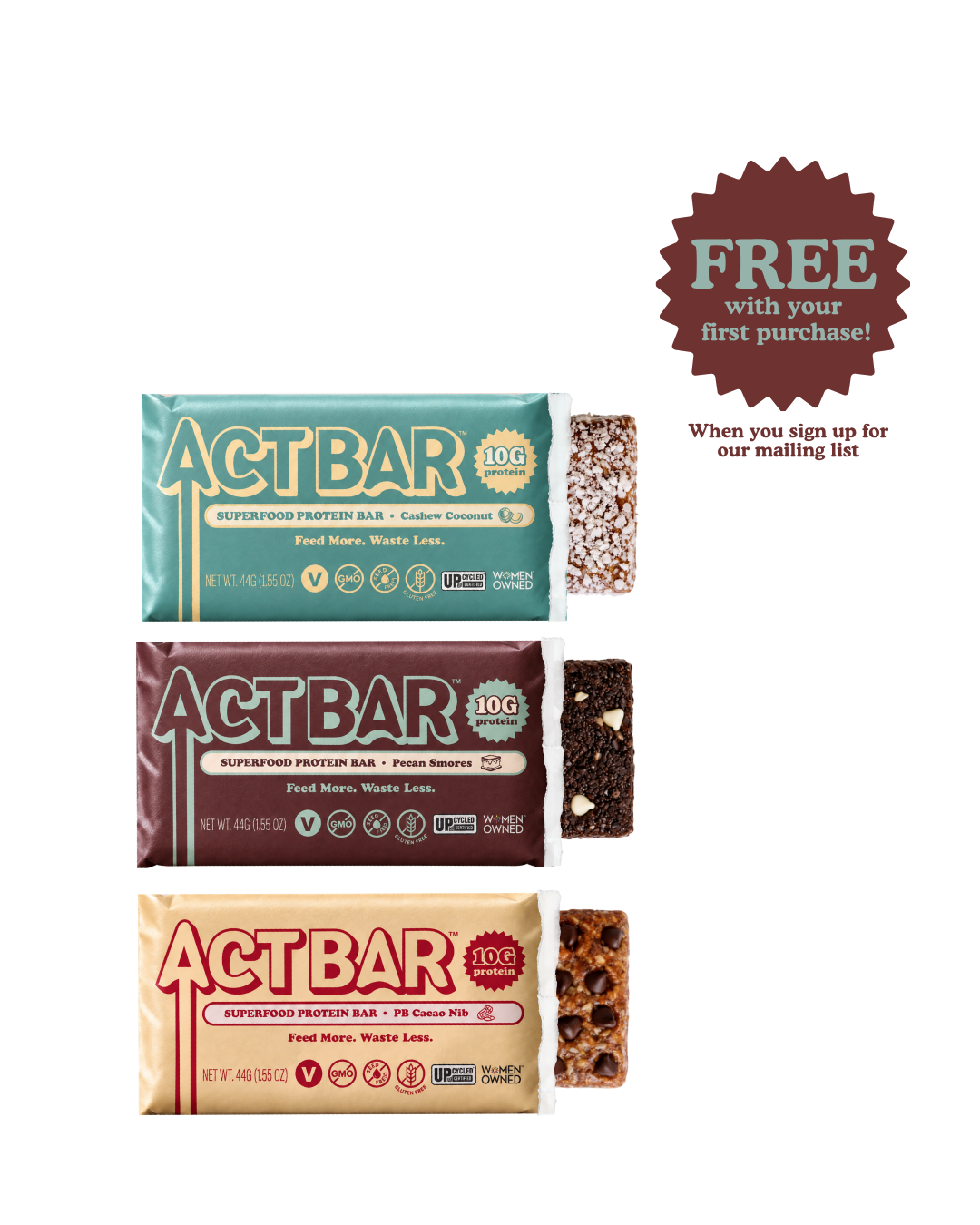 3 Bar Sample Pack